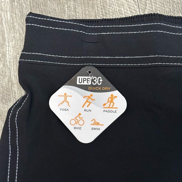 Zeroxposur 3X Swim Shorts Hybrid Trunks Boxers Black Swimwear Boardshort New - Picture 9 of 12